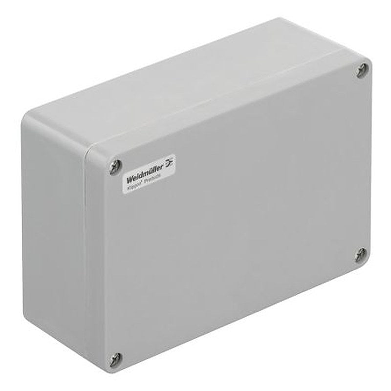 Weidmüller Klippon POK Series Grey Fibreglass Reinforced Polyester Enclosure, IP66 160 mm, 260 mm, 90 mm