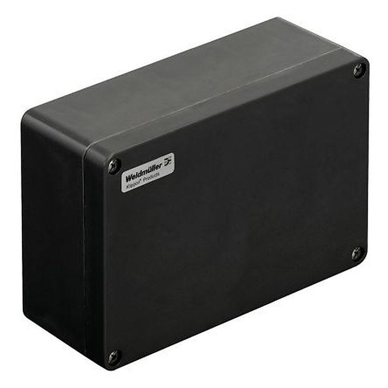Weidmüller Klippon POK Series Black Fibreglass Reinforced Polyester Enclosure, IP66 160 mm, 260 mm, 90 mm