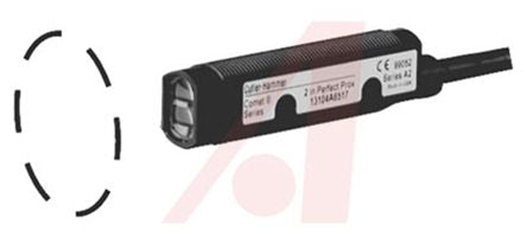 Eaton Diffuse Photoelectric Sensor, Block Sensor