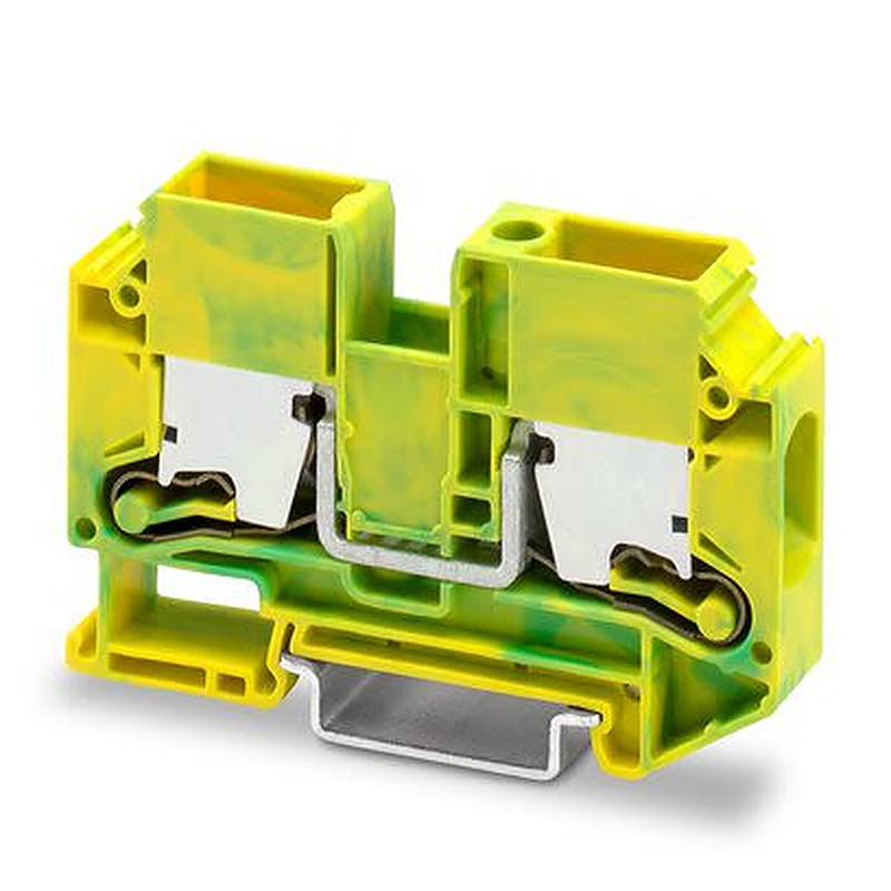 Phoenix Contact 1329674 Terminal Block Yellow, Green, 25mm², 2.5 mm², 2-Level, Push-in