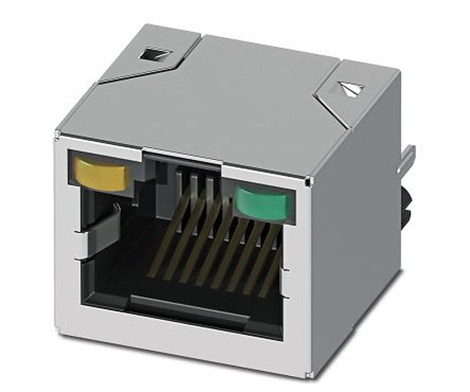 Phoenix Contact CUC Series RJ45 Connector Female, PCB, 10 Gbps Shielded 1 Way