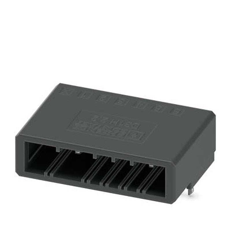 Phoenix Contact D31H Series Wave Soldering Mount PCB Header, 6 Contact(s), 3.81 mm Pitch, 1 Row, Shrouded