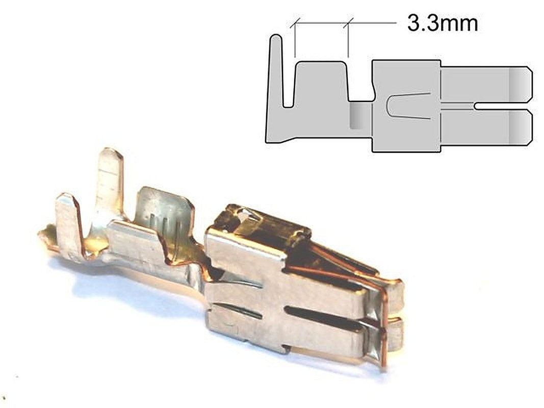 Danfoss 134B0497 - Crimp terminals, 1.0-2.5mm2, 25 pcs