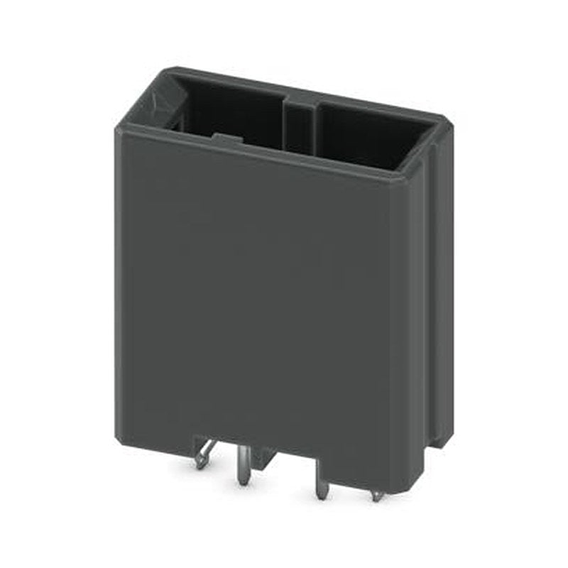 Phoenix Contact D32H Series Wave Soldering Mount PCB Header, 2 Contact(s), 5.08 mm Pitch, 1 Row, Shrouded
