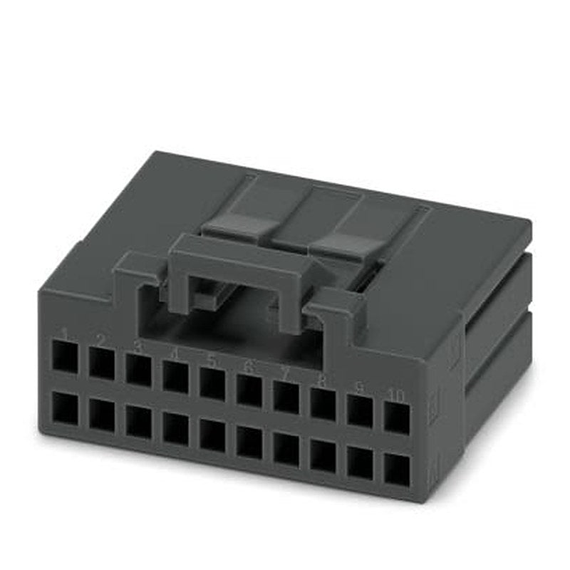 Phoenix Contact DD21PC 0 Series PCB Connector, 20-Contact, 2.5 mm Pitch, 2 Row Crimp