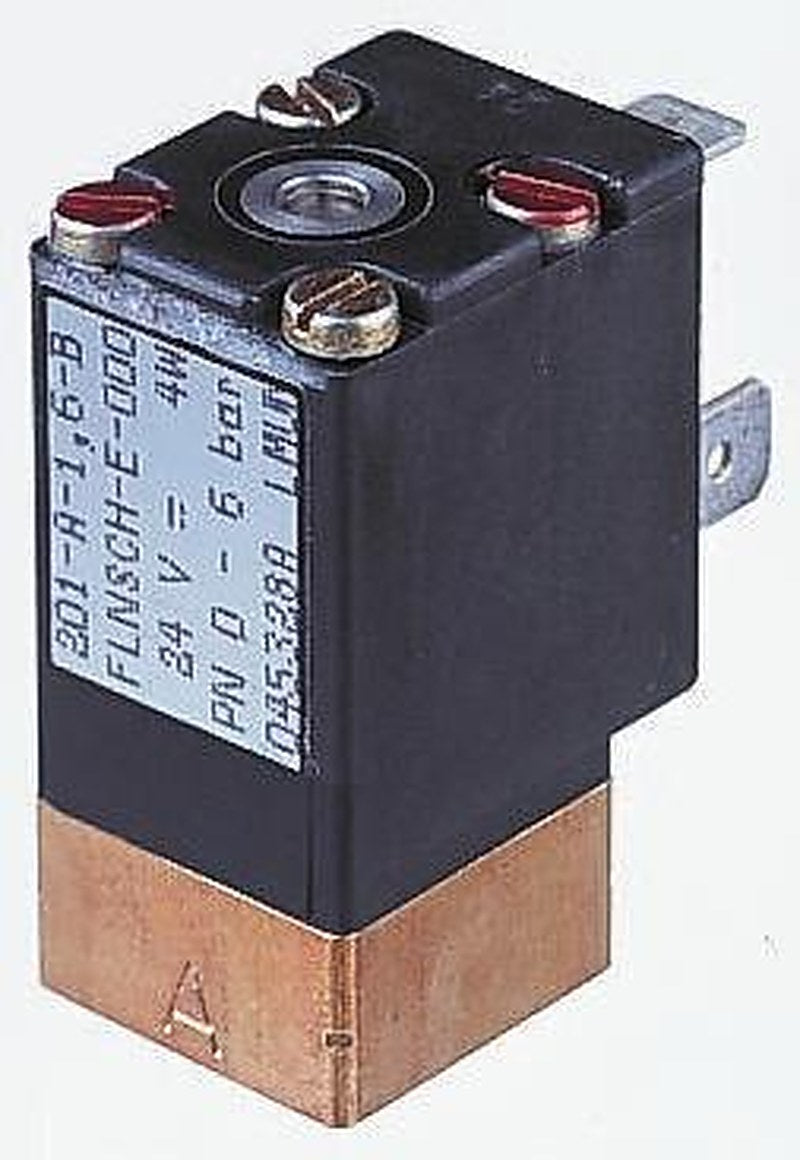 Burkert Solenoid Valve 138054, 2 Port, NC, 24V dc 1/8 in, 1/8 in