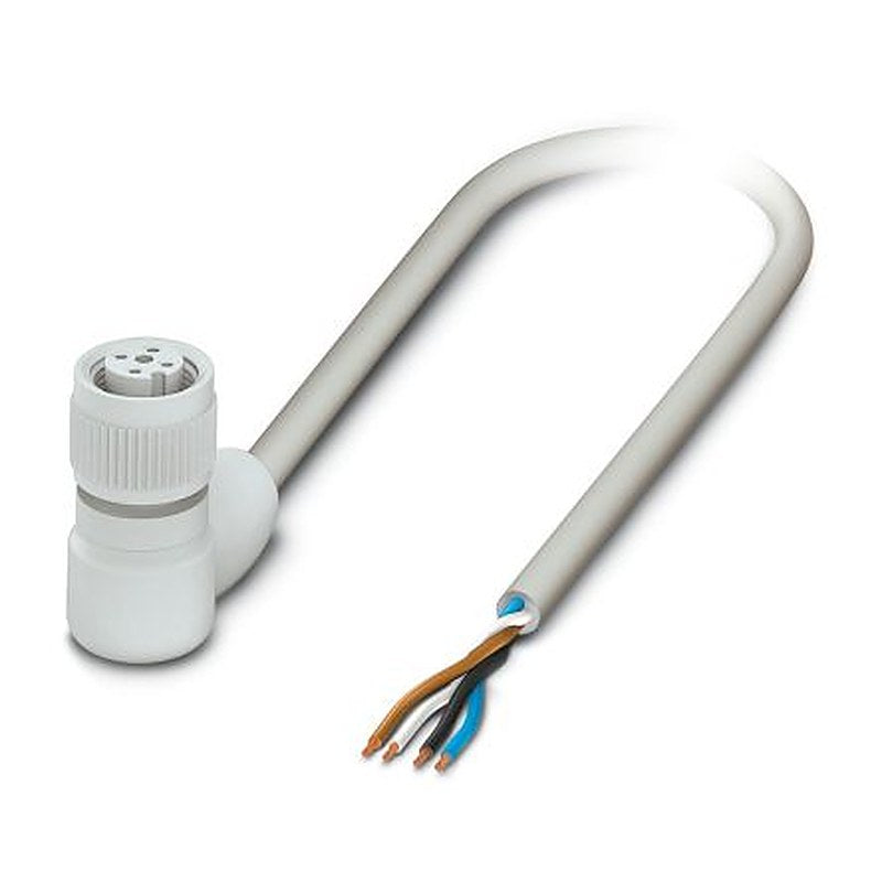 Phoenix Contact Female 4 way M12 to Unterminated Sensor Actuator Cable, 1.5 m