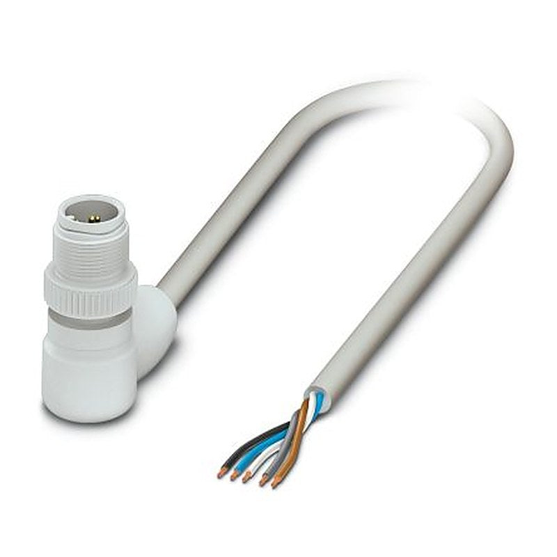 Phoenix Contact Male 5 way M12 to 5 way Unterminated Sensor Actuator Cable, 1.5 m