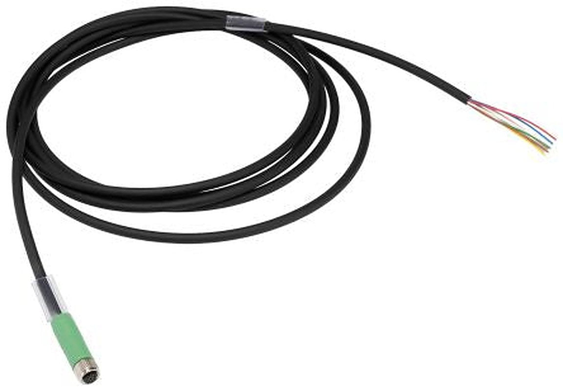 Phoenix Contact Female 8 way M8 to 8 way Straight Sensor Actuator Cable, 3 m