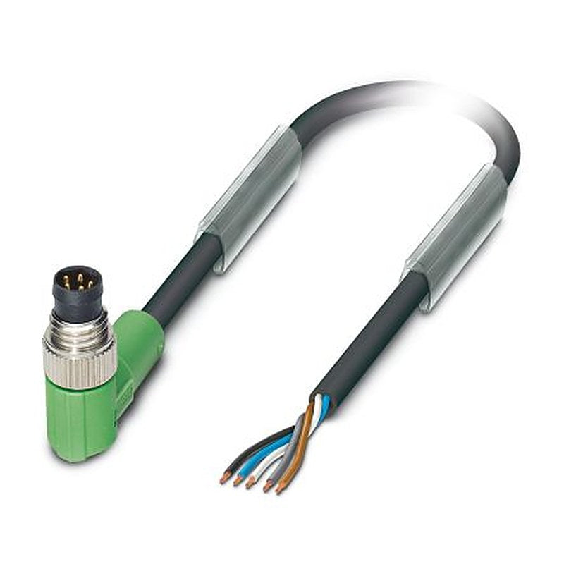 Phoenix Contact Male 5 way M8 to 5 way Unterminated Sensor Actuator Cable, 3 m