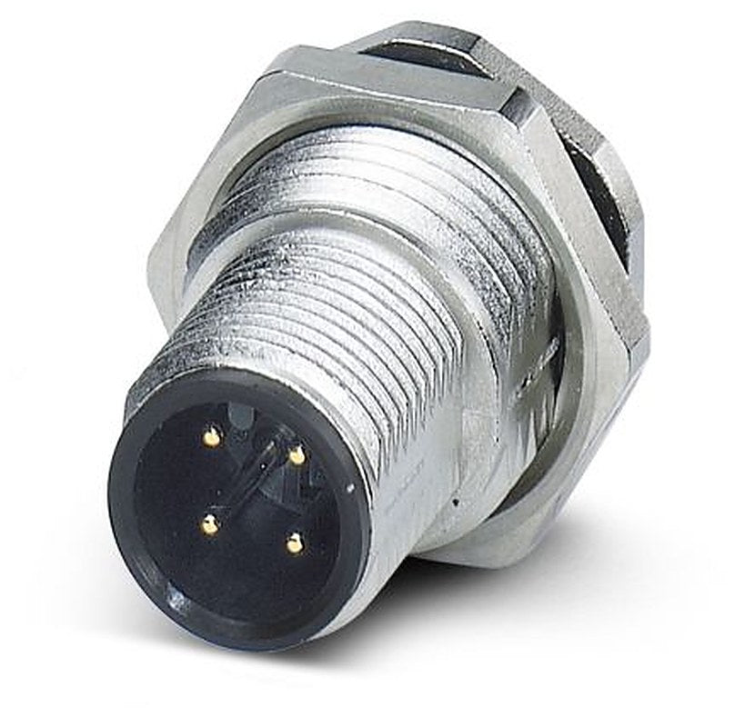 Phoenix Contact Circular Connector, 4 Contacts, Cable, M12 Connector, Plug, Male, IP67, SACC Series