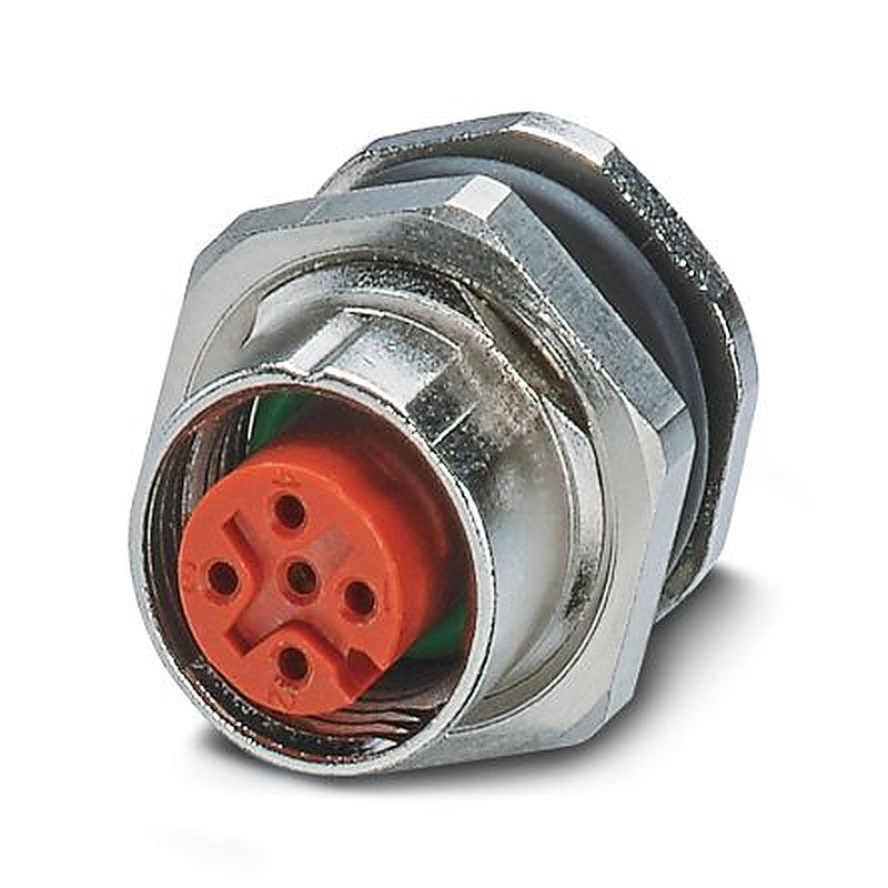Phoenix Contact Circular Connector, 5 Contacts, Rear, M12 Connector, Socket, Female, IP65, IP67, SACC Series