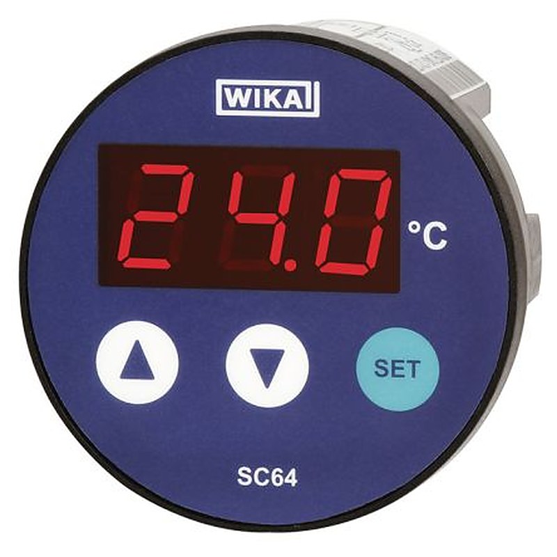 WIKA SC64 Panel Mount PID Temperature Controller Relay 230V Temperature Controller