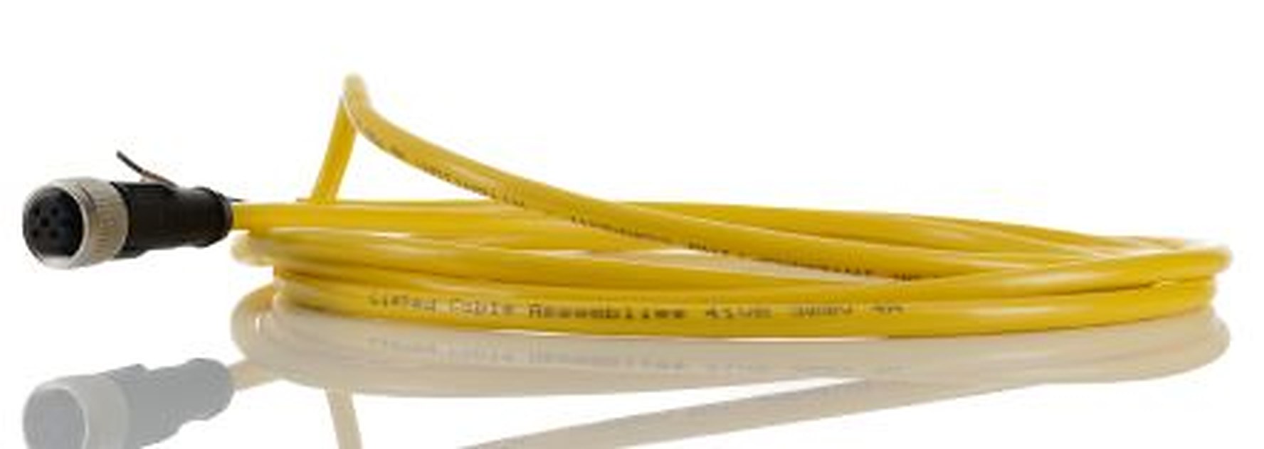 Phoenix Contact Female 4 way Straight to 4 way Unterminated Sensor Actuator Cable, 2 m