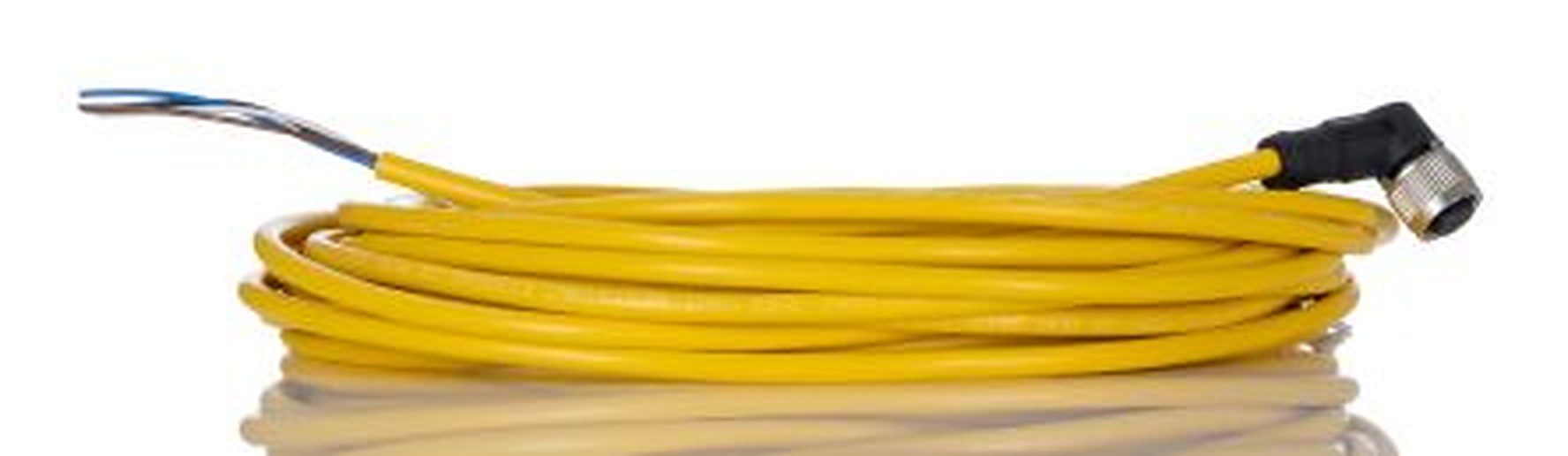 Phoenix Contact Female 4 way Right Angle to 4 way Unterminated Sensor Actuator Cable, 10 m