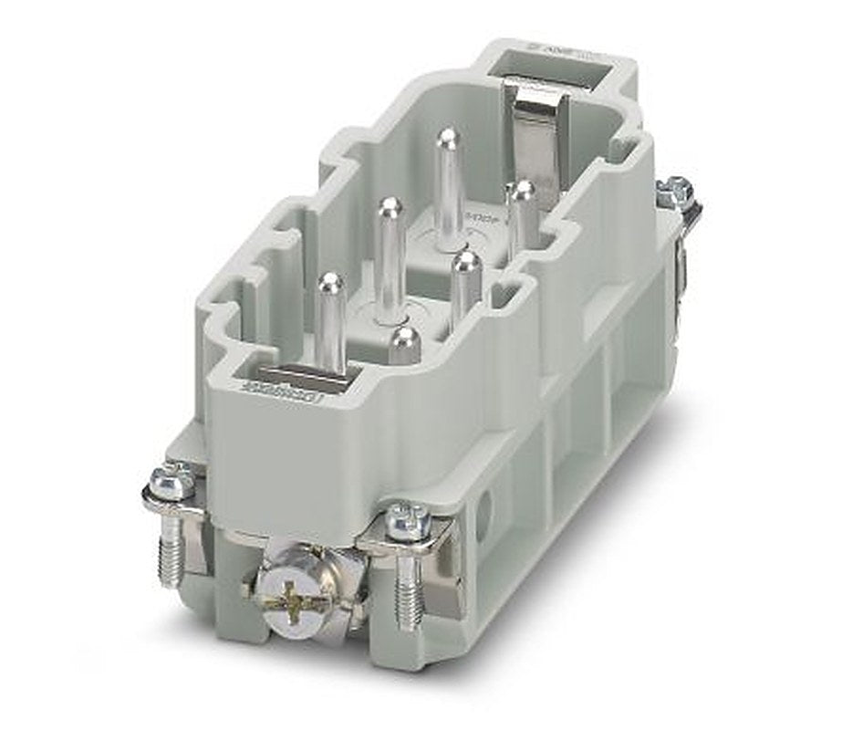 Phoenix Contact HC-HS06-I-UT-M Series Heavy Duty Power Connector Insert, 6-Contact, 2 Row, 1406531