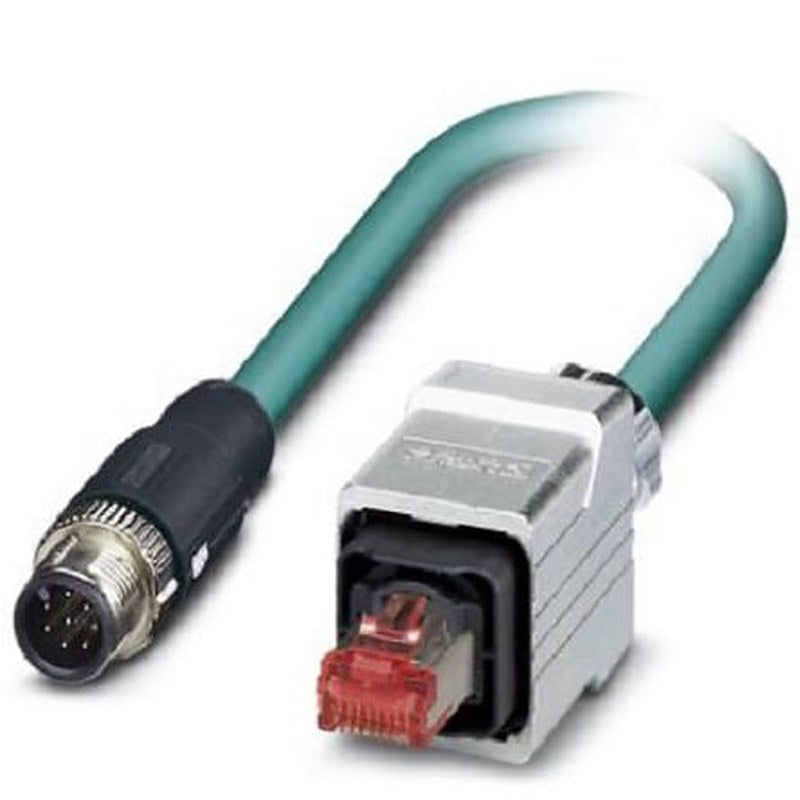Phoenix Contact NBC, 5 m Cat5 Ethernet Cable, Blue, Shielded 2 Polyurethane Sheath