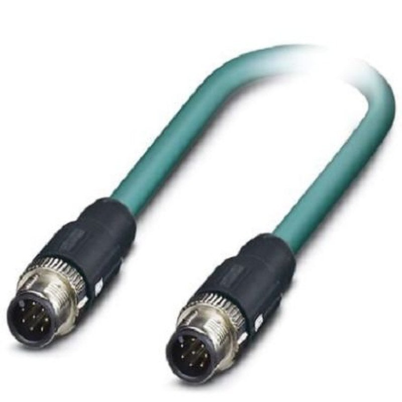 Phoenix Contact NBC, 10 m Cat5 Ethernet Cable, Blue, Shielded 8 Screened Polyurethane Sheath