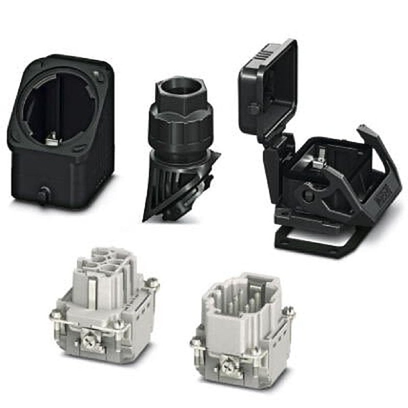 Phoenix Contact B10 Series Heavy Duty Power Connector, 10-Contact, 1407711