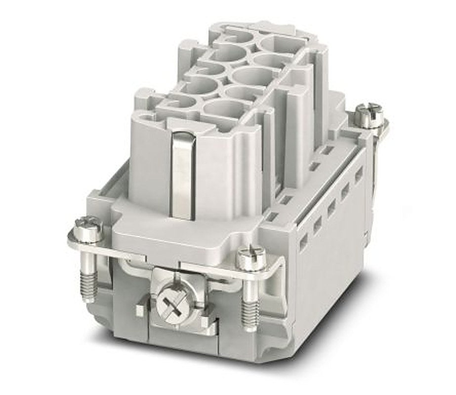Phoenix Contact HC-B10 Series Heavy Duty Power Connector Insert, 10-Contact, 2 Row, 1407729