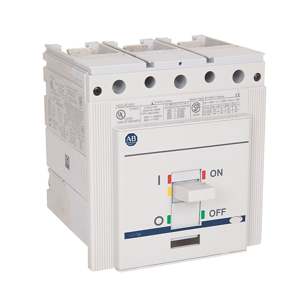 Molded Case Circuit Breaker Frame,400A,100% Rated,100kA@480V,120kA@415V,3 Pole