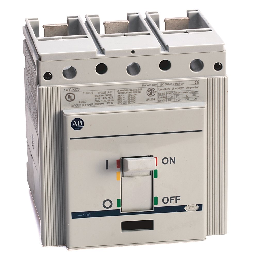 Molded Case Circuit Breaker, 65 kA at 480V, K frame