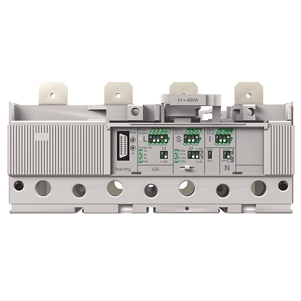 Molded Case Circuit Breaker Trip Unit, 400A, K - Frame, Electronic LSI - Long & Short Time, High Instantaneous, Rated Current 400 A