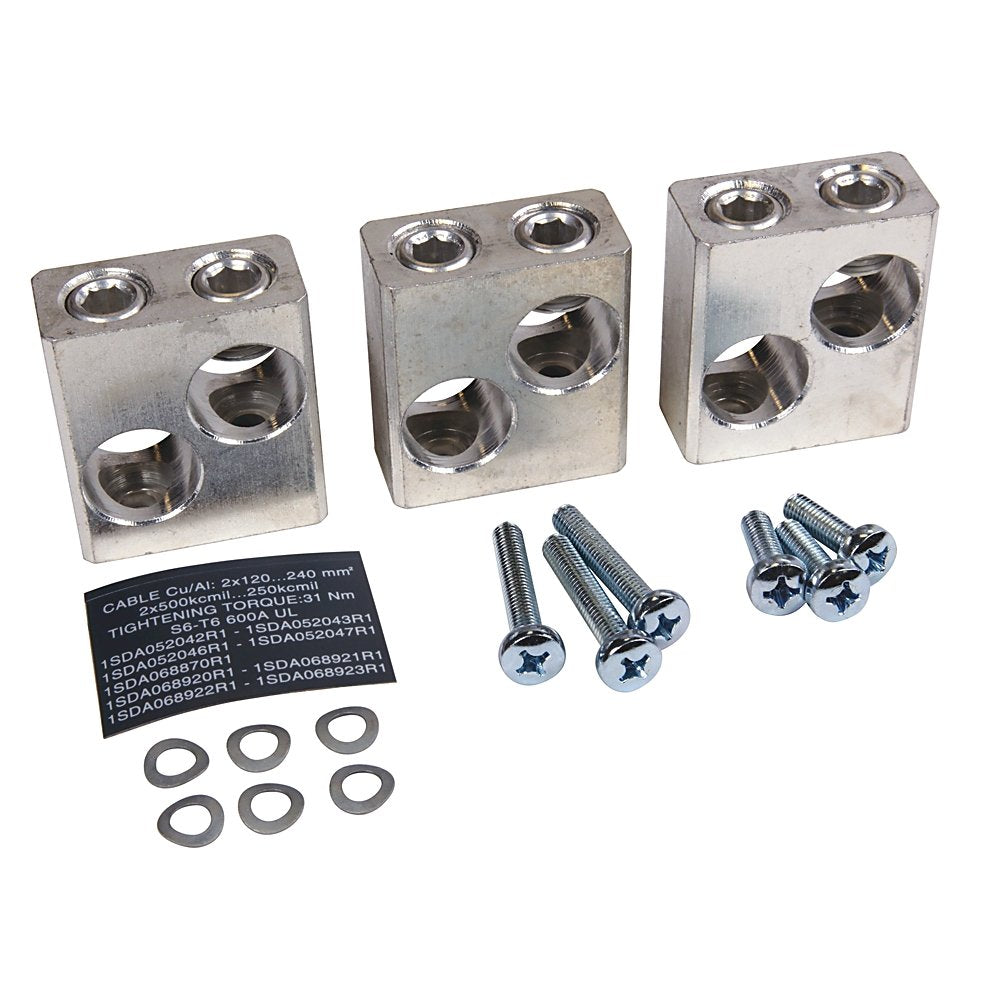 Frame-M, Terminal Lug, Qty 4, FCCuAl 2x250-500(120-240)