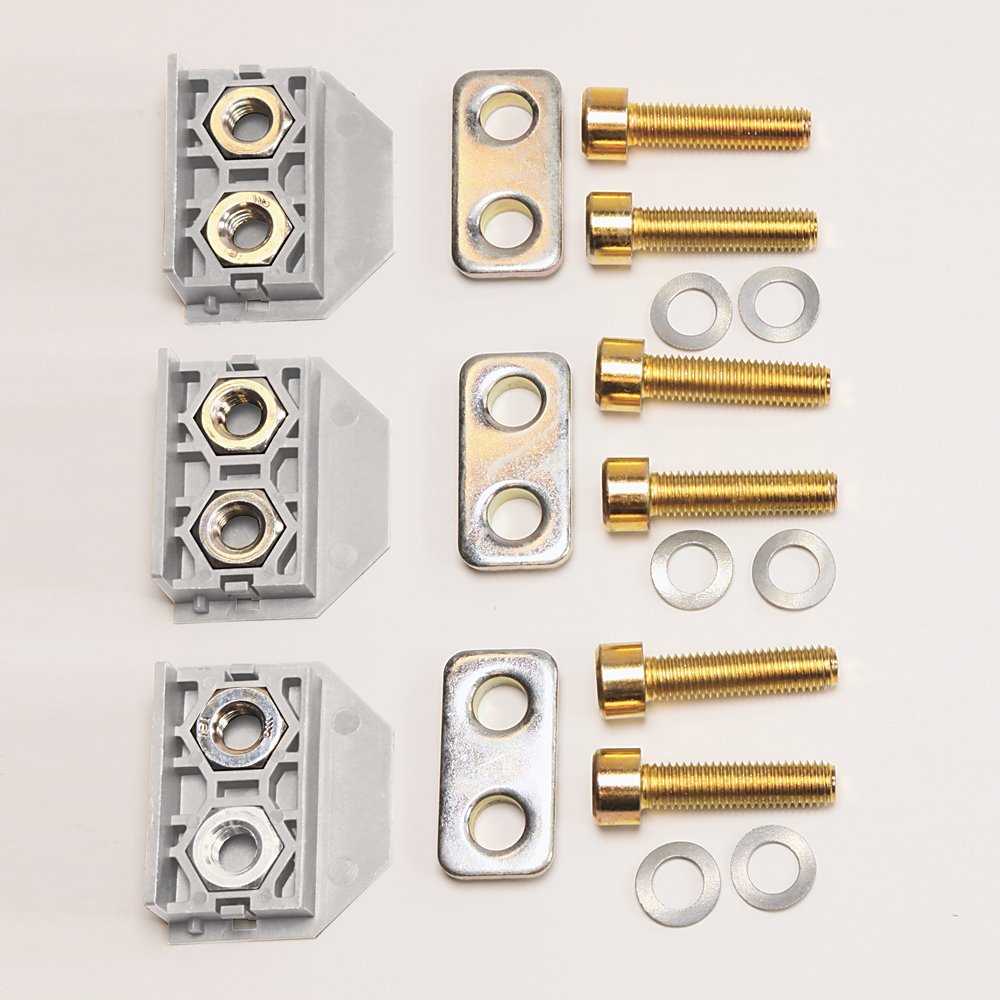 Frame-N-NS, End Cap, 4 Pole, Qty 4