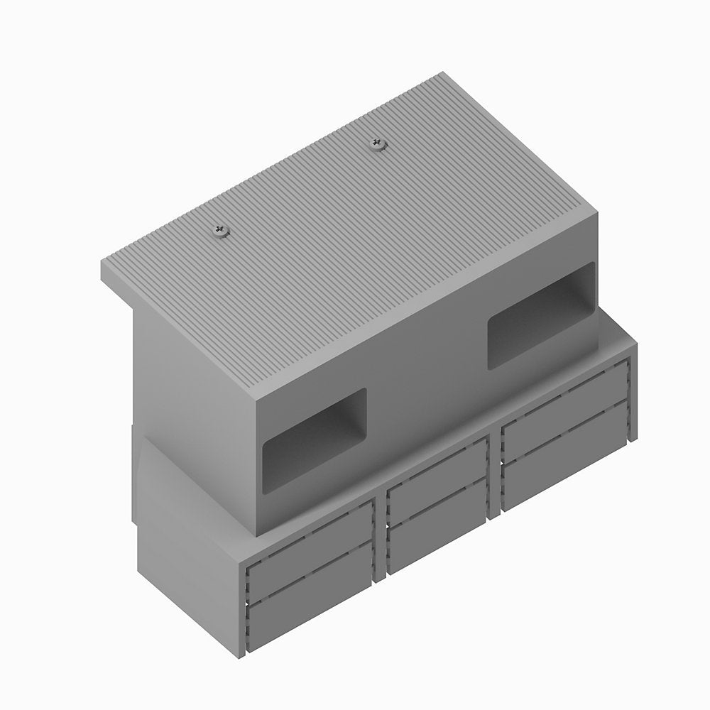 Molded Case Circuit Breaker Accessory - Frame-K-L, Terminal Cover for Spreader, 3p