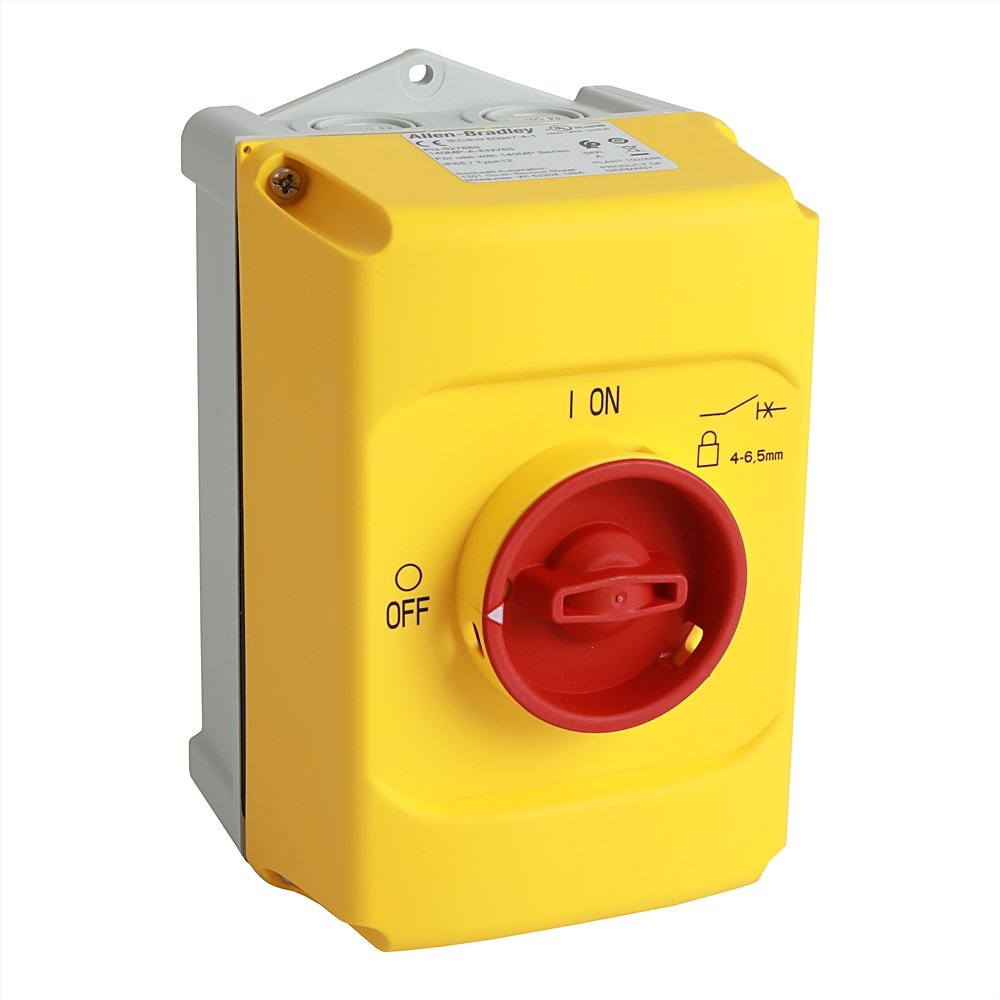 140MP Accessories, IP65 enclosures - Red/ Yellow Handle, UL/CSA Type 12