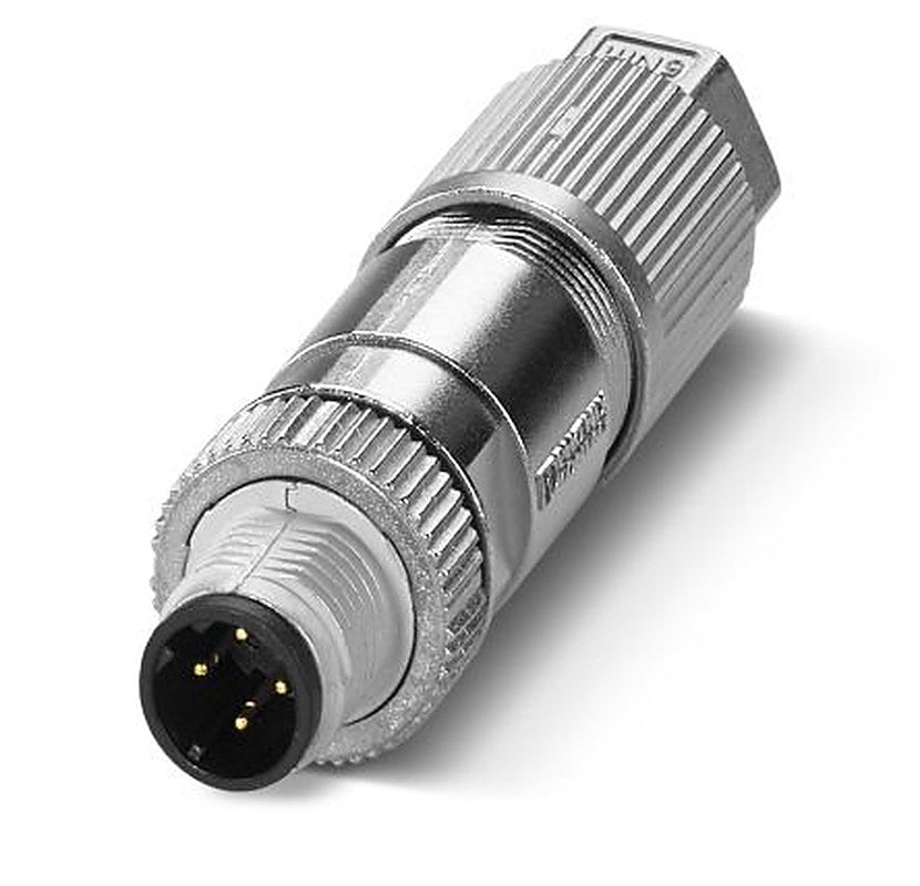 Phoenix Contact Circular Connector, 4 Contacts, Cable, M12 Connector, Plug, Male, IP65, IP67, SACC Series