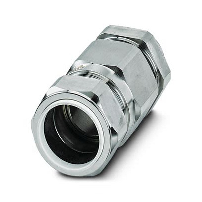 Phoenix Contact G-EDSWU Series Grey Stainless Steel Cable Gland, M40 Thread, 40.4 mm min., 27.9 mm max., IP67, IP68,