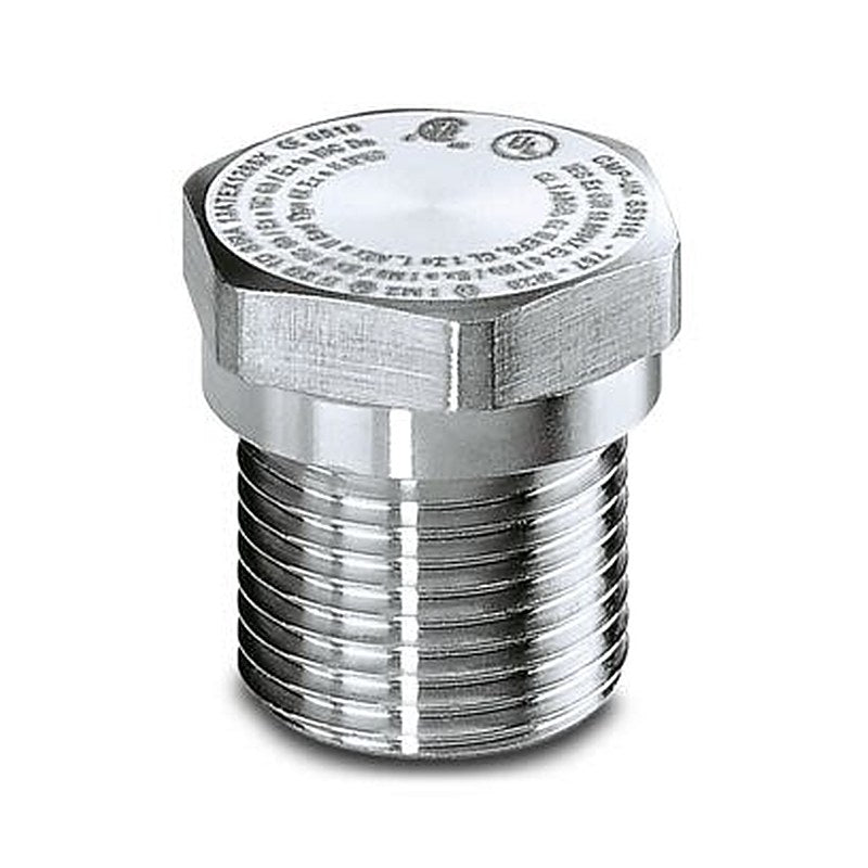 Phoenix Contact, M25 Thread, Nickel Plated Brass, 25 mm Diameter Threaded