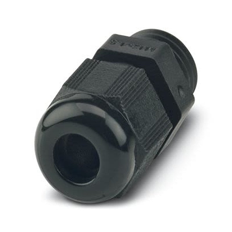 Phoenix Contact G-INS Series Black Polyamide Cable Gland, M12 x 1.5 Thread, 3 mm min., 6.5 mm max., IP66, IP68