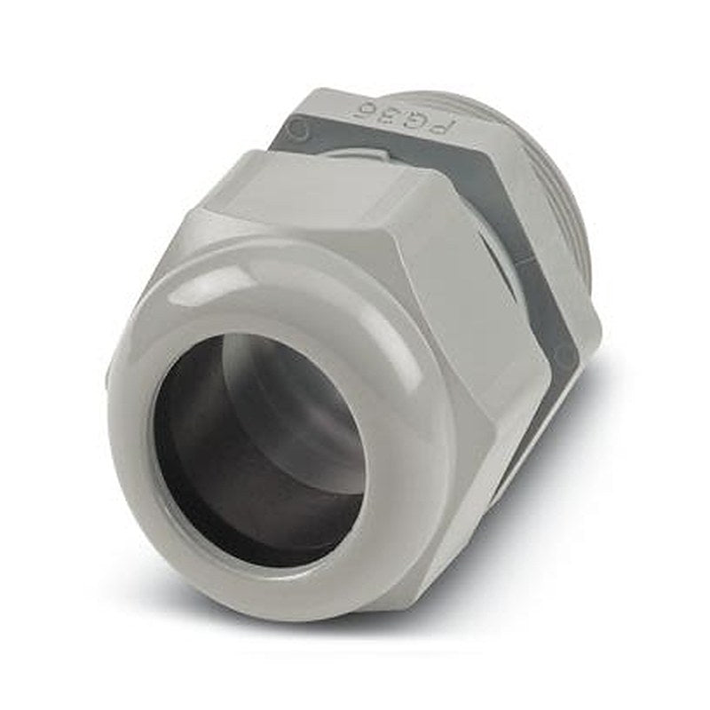 Phoenix Contact G-INS Series Silver, Grey Polyamide Cable Gland, PG36 Thread, 32 mm min., 22 mm max., IP68, IP66