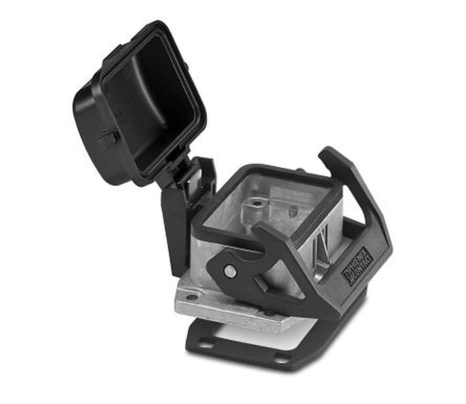 Phoenix Contact HC-STA-B06-BWSC-ELC-AL Series Heavy Duty Power Connector Housing, 1411319