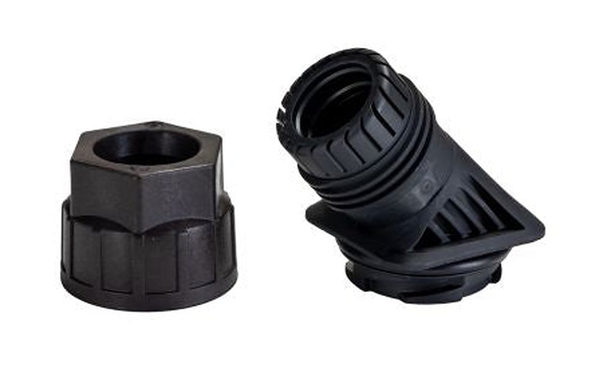 Phoenix Contact HC-D-G-M25-PLRBK Series Black Polyamide Cable Gland, M25 Thread, 9 mm min., 17 mm max., IP66