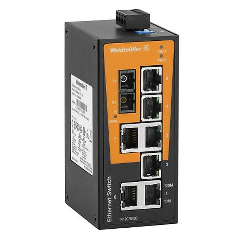 Weidmüller Unmanaged 7 Port Network Switch