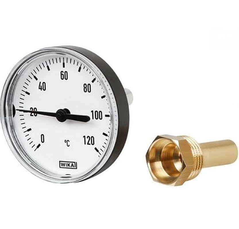 WIKA Dial Thermometer 60 °C, 14138670