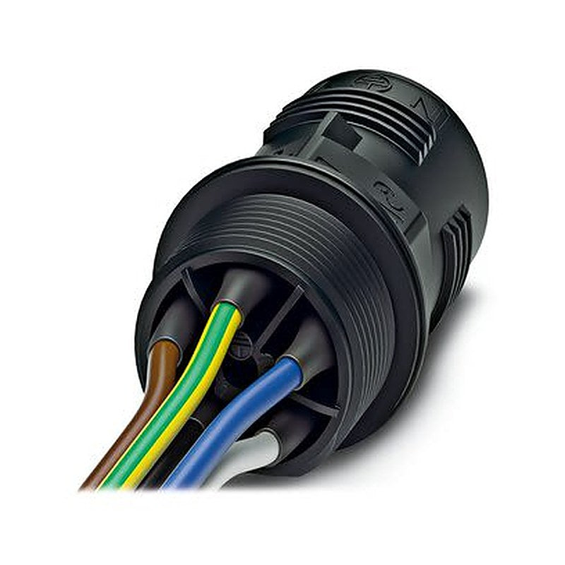 Phoenix Contact Circular Connector, 5 Contacts, Front, M25 Connector, IP68, IP69K, QPD Series