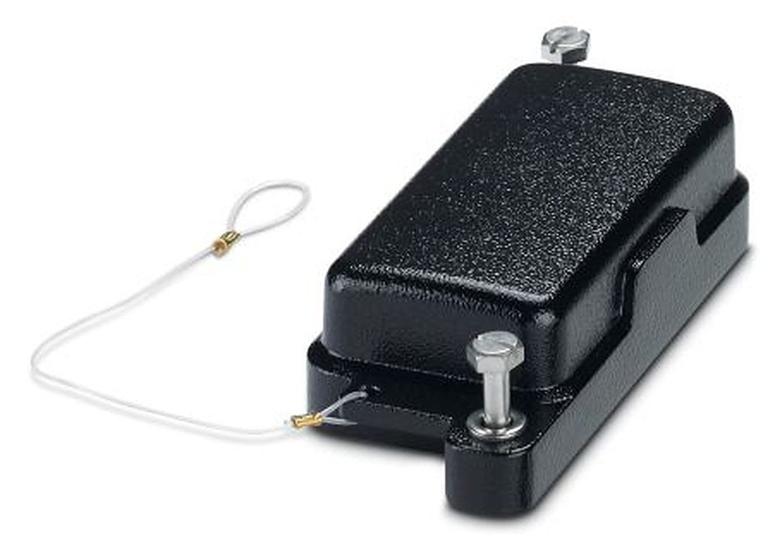 Phoenix Contact Protective Cover, HC-HPR-B10-BCLWH-E-BK Series, For Use With 3 Module Connector