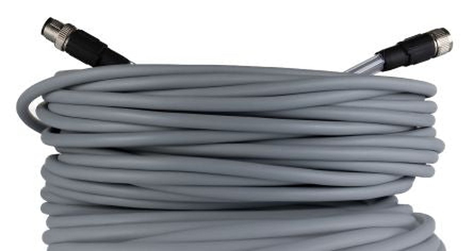 Phoenix Contact Female 5 way M12, Straight to Male 5 way M12, Straight Bus Cable, 20 m
