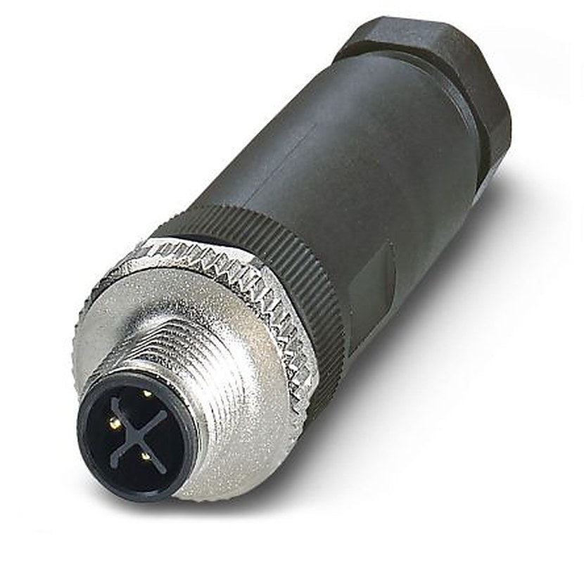 Phoenix Contact Circular Connector, 3 Contacts, Screw, M12 Connector, Plug, IP67, SACC Series