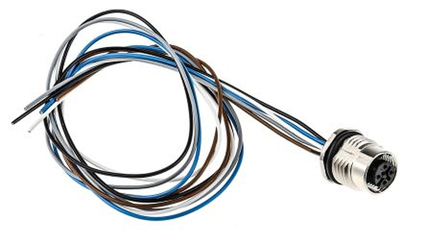 Phoenix Contact Female 5 way M12 to 5 way Free Cable End Sensor Actuator Cable, 500 mm