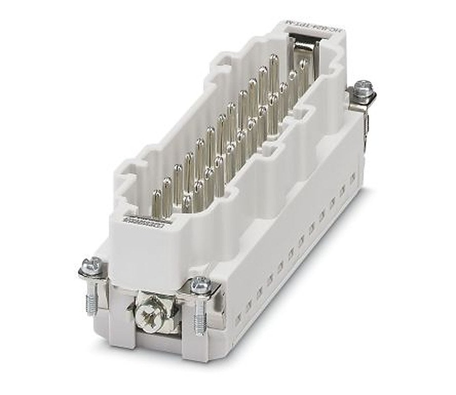 Phoenix Contact Heavy Duty Power Connector Insert, 16A, HC Series Male, 24 Contacts