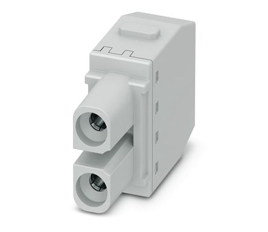 Phoenix Contact HC-M Series Heavy Duty Power Connector Insert, 2-Contact, 1 Row, 1424222