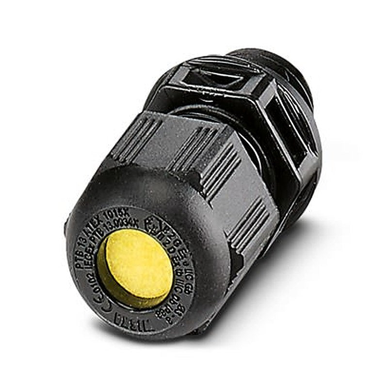 Phoenix Contact G-ESIS Series Black Polyamide Cable Gland, M12 x 1.5 Thread, 3 mm min., 6 mm max., IP68, IP66