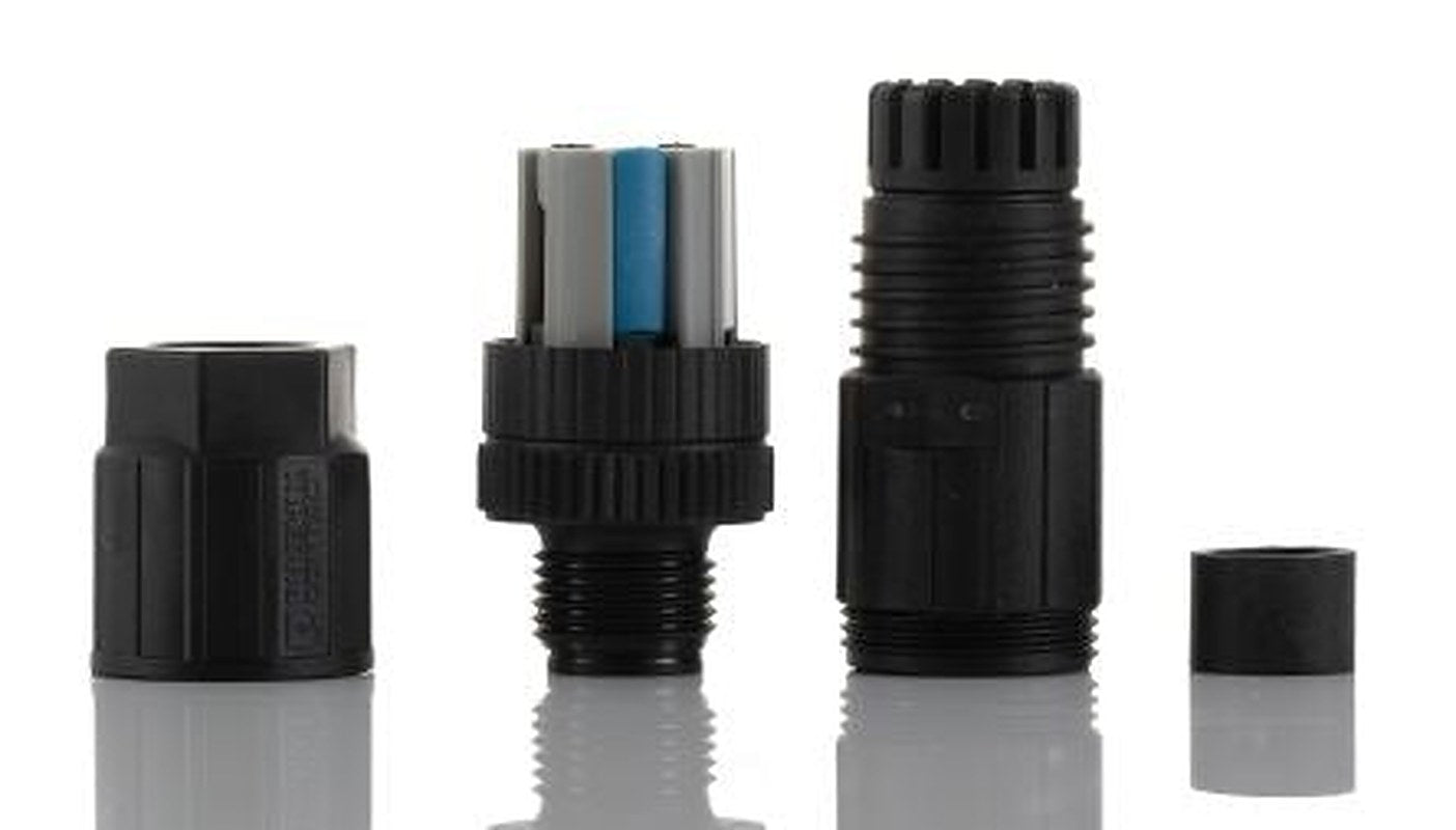 Phoenix Contact Circular Connector, 4 Contacts, Cable, M12 Connector, Socket, Male, IP65, IP67, SACC Series
