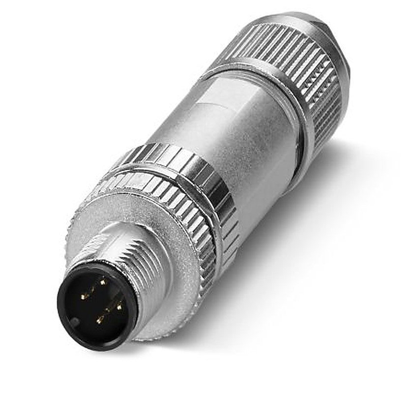 Phoenix Contact Circular Connector, 4 Contacts, Cable, M12 Connector, Socket, Male, IP65, IP67, SACC Series